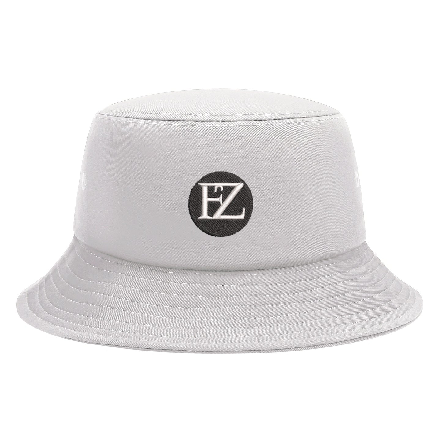 fz embroidered bucket hats gray / universal