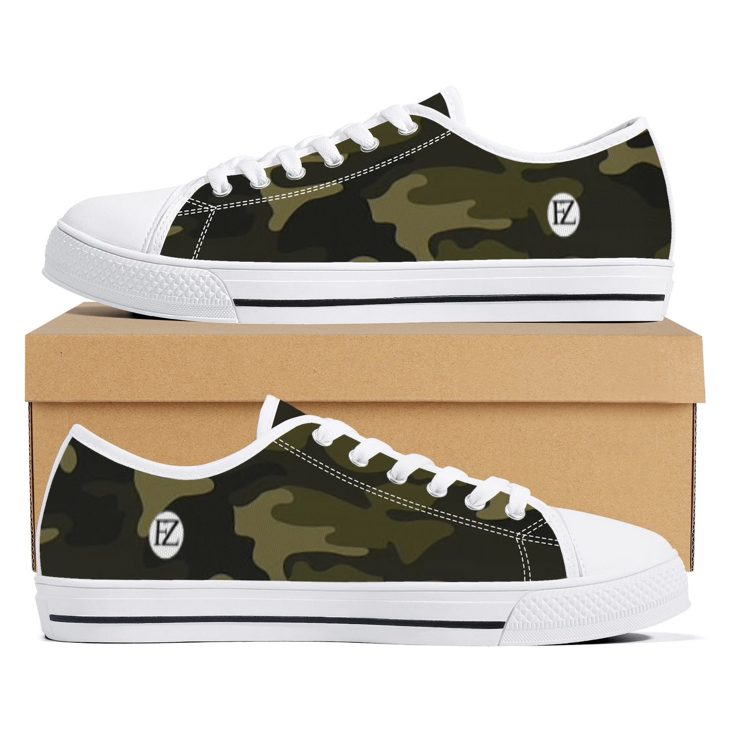 FZ Men's Low Top Canvas Shoes - FZwear