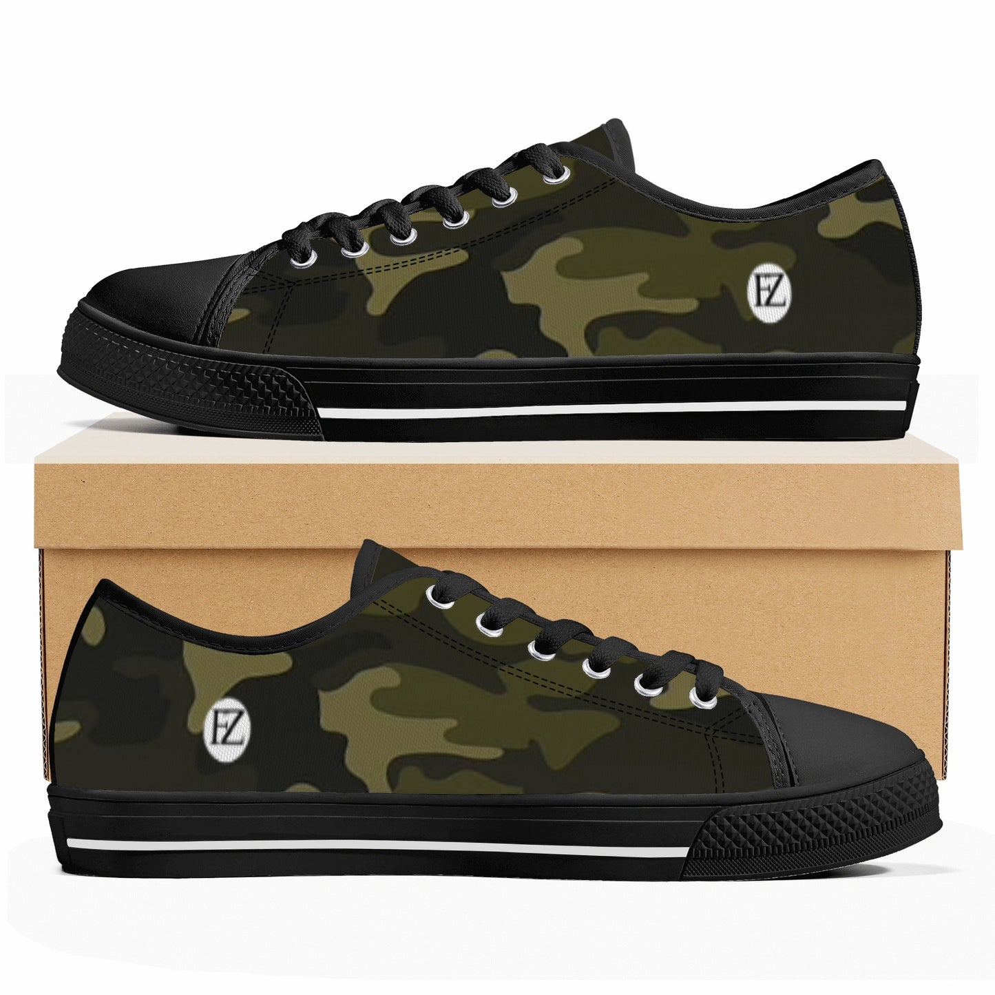 FZ Men's Low Top Canvas Shoes - FZwear