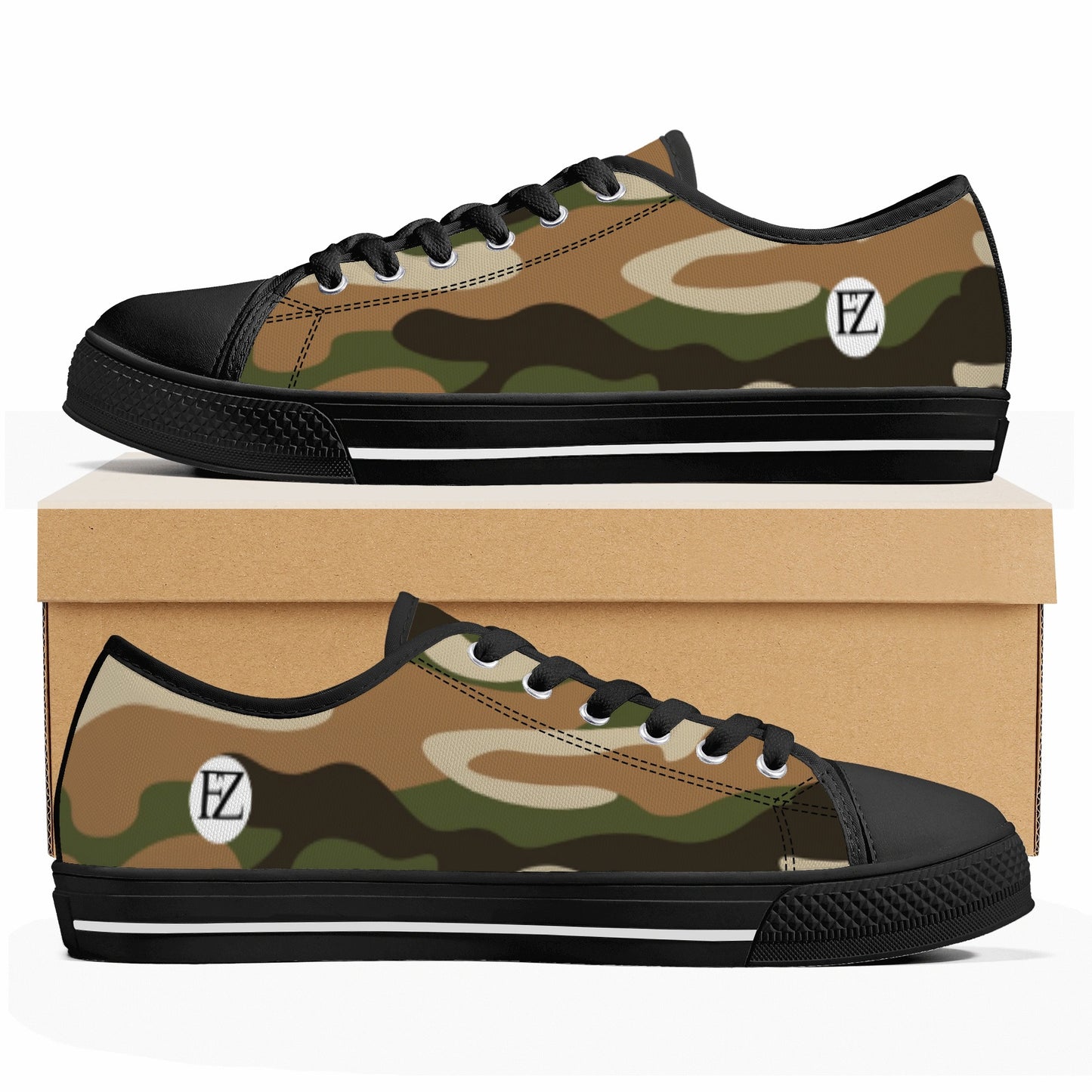 FZ Men's Low Top Canvas Shoes - FZwear