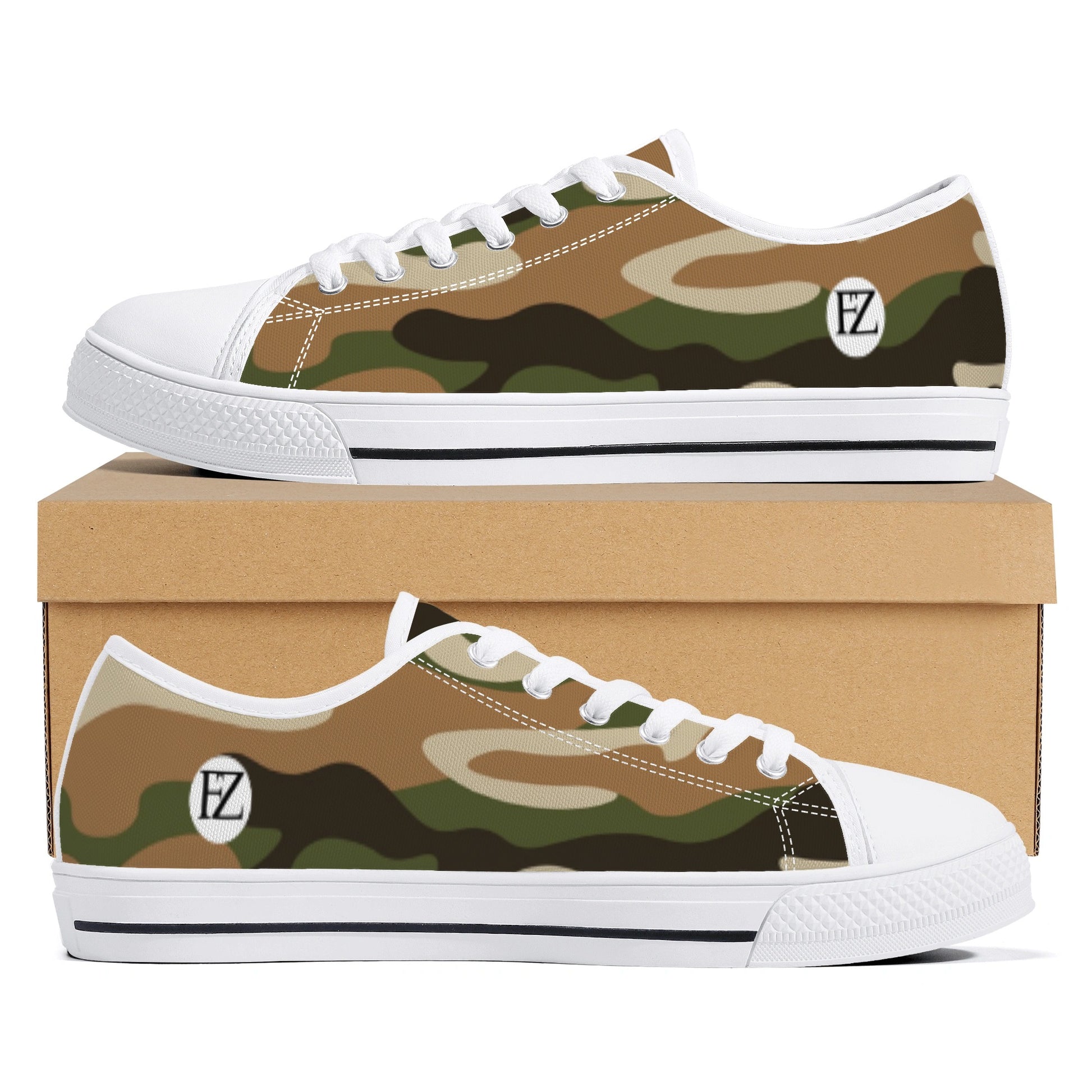 FZ Men's Low Top Canvas Shoes - FZwear