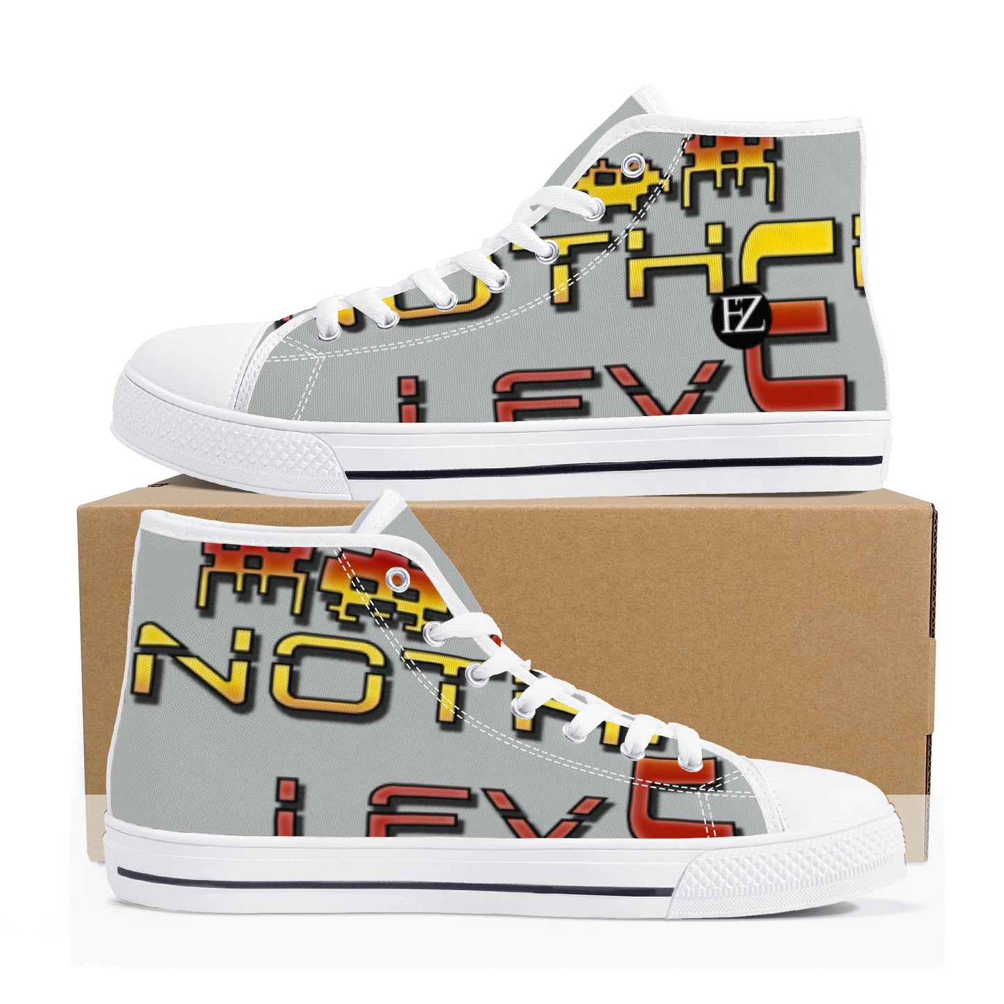 FZ Men's High Top Canvas Shoes - FZwear