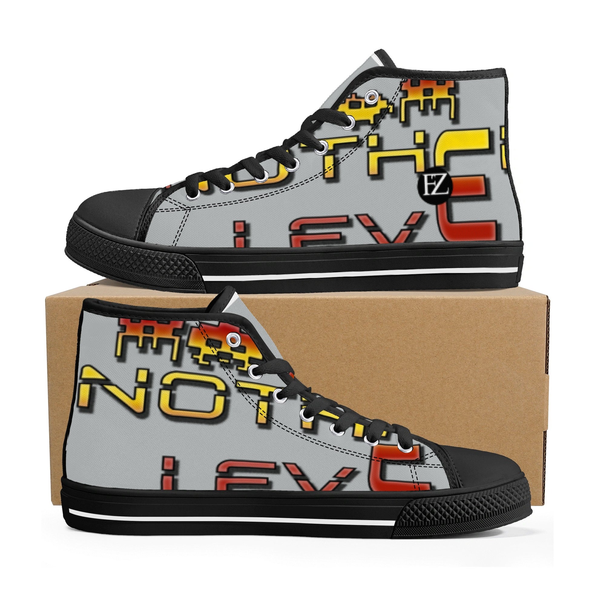 FZ Men's High Top Canvas Shoes - FZwear