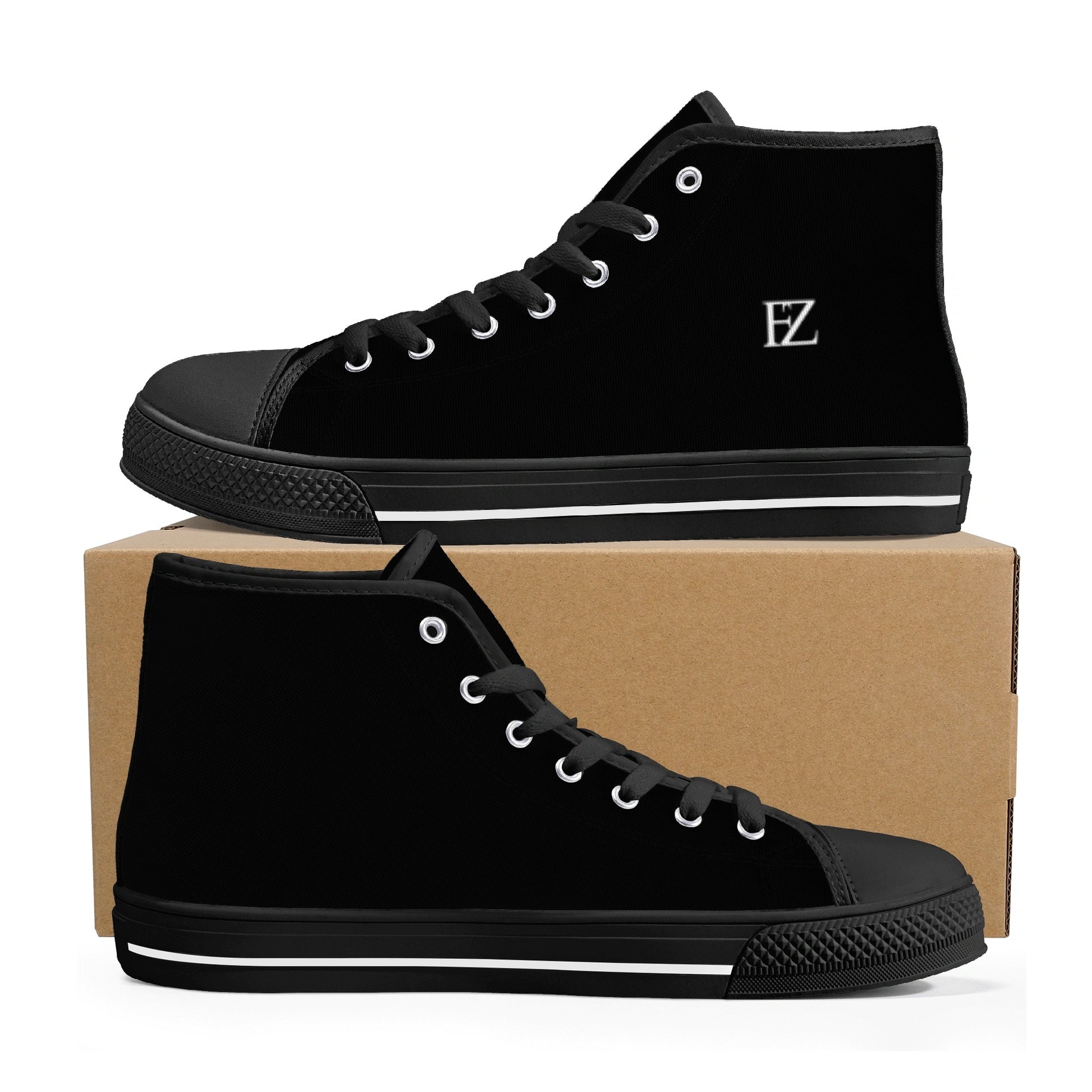 FZ Men's High Top Canvas Shoes - FZwear