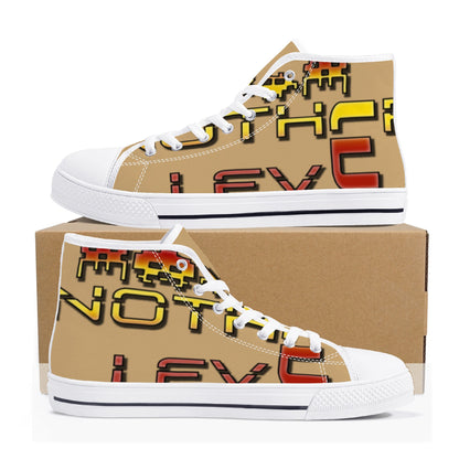 FZ Men's High Top Canvas Shoes - FZwear