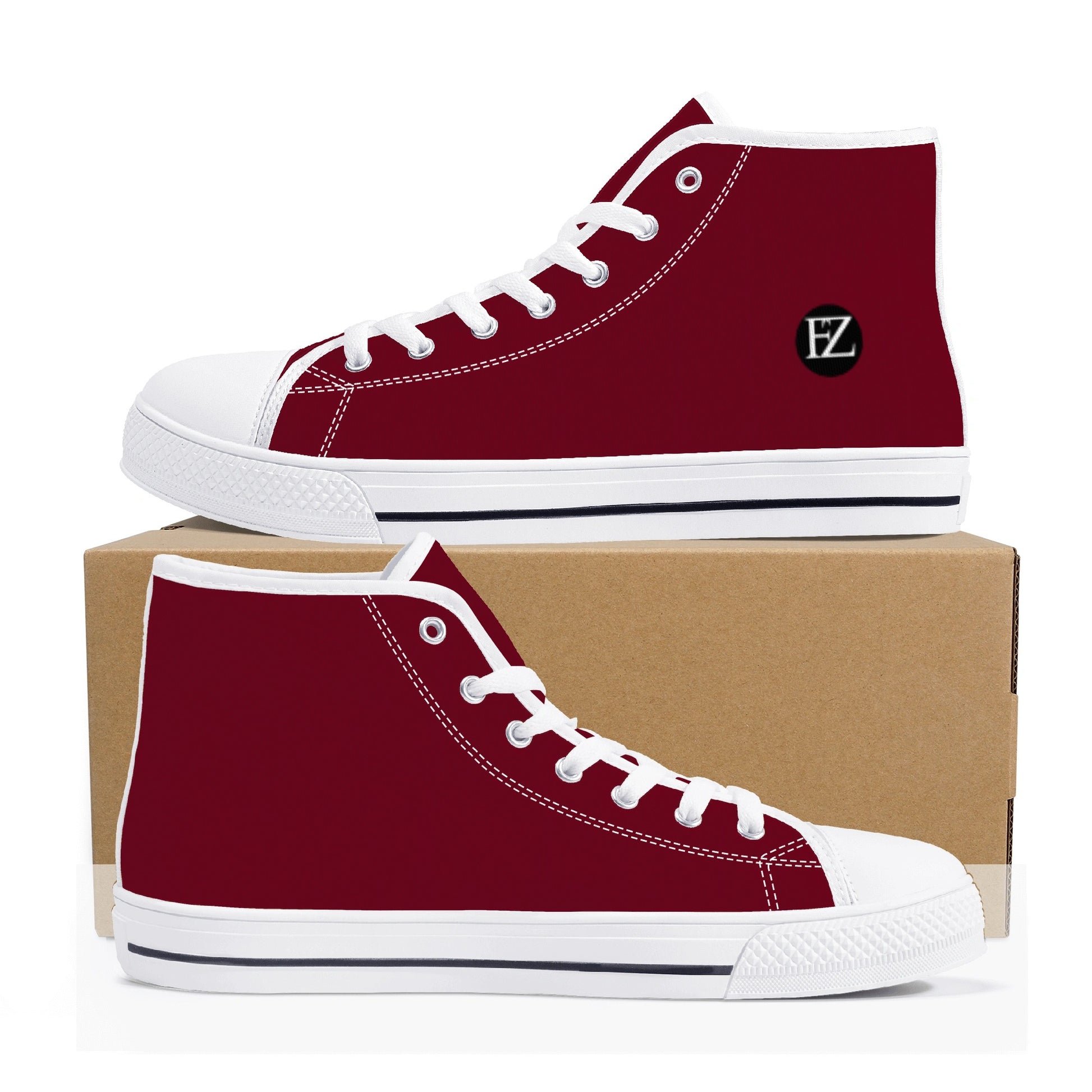 FZ Men's High Top Canvas Shoes - FZwear