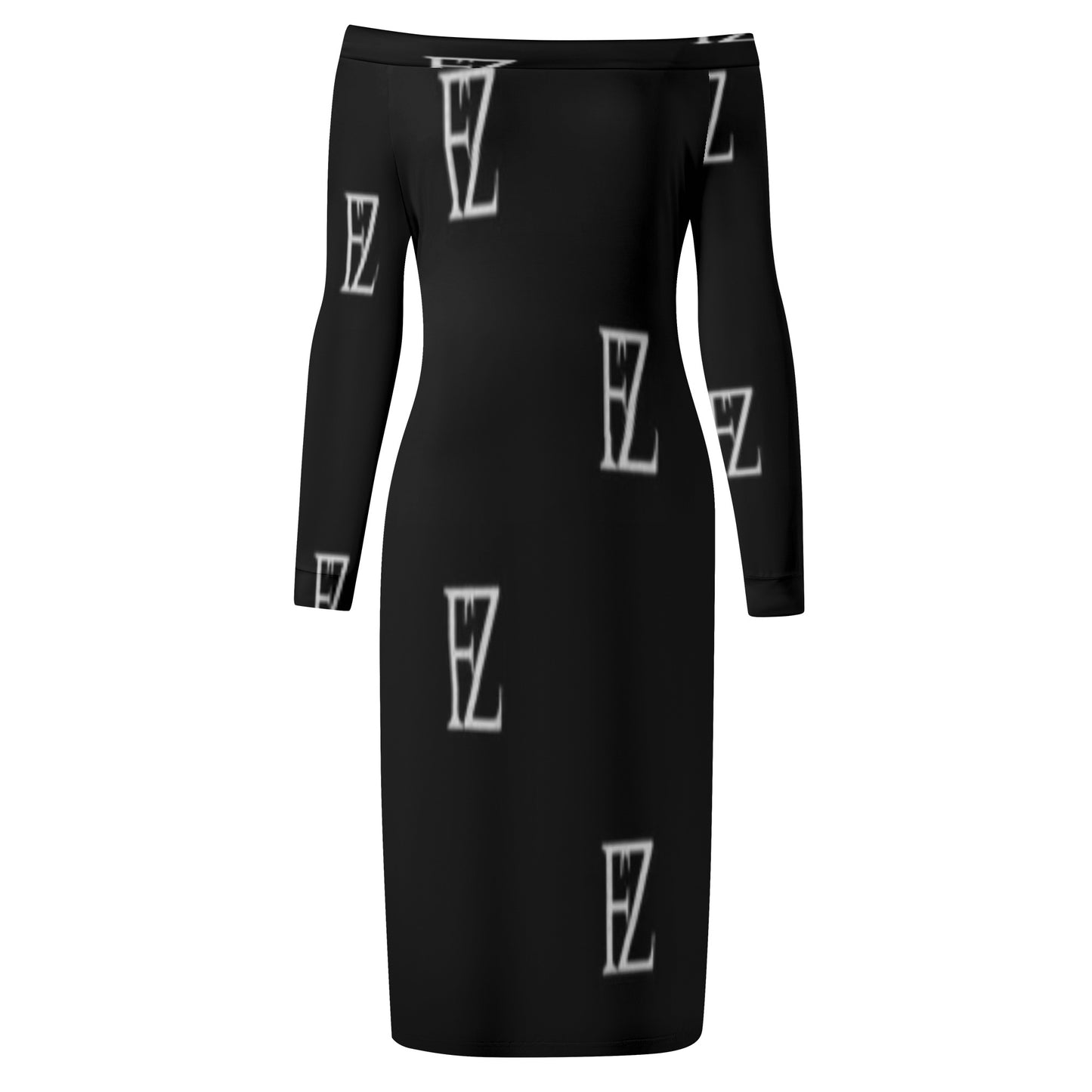 FZ Women's Long Sleeve Off The Shoulder Dress - FZwear