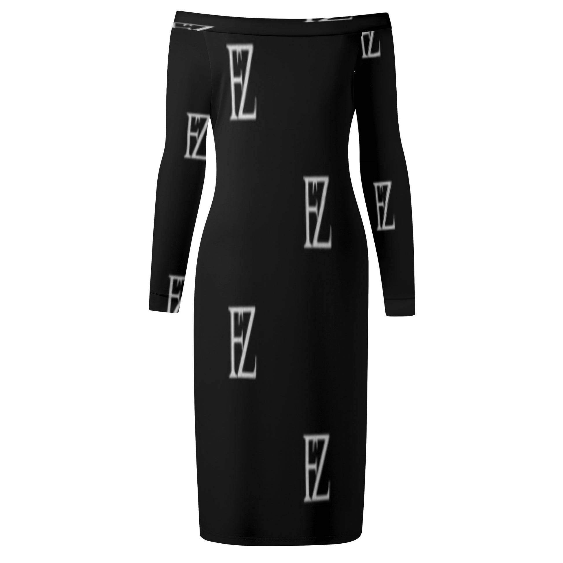 FZ Women's Long Sleeve Off The Shoulder Dress - FZwear