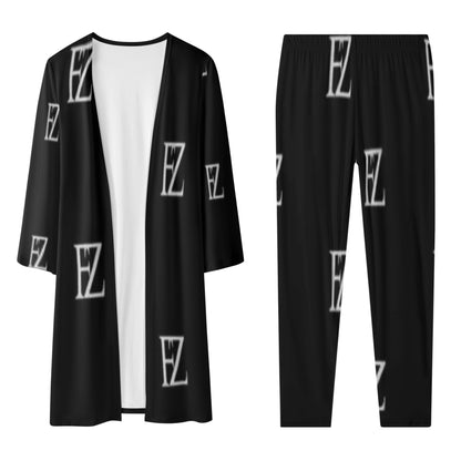 FZ Women's Long Sleeve Cardigan and Leggings Suit