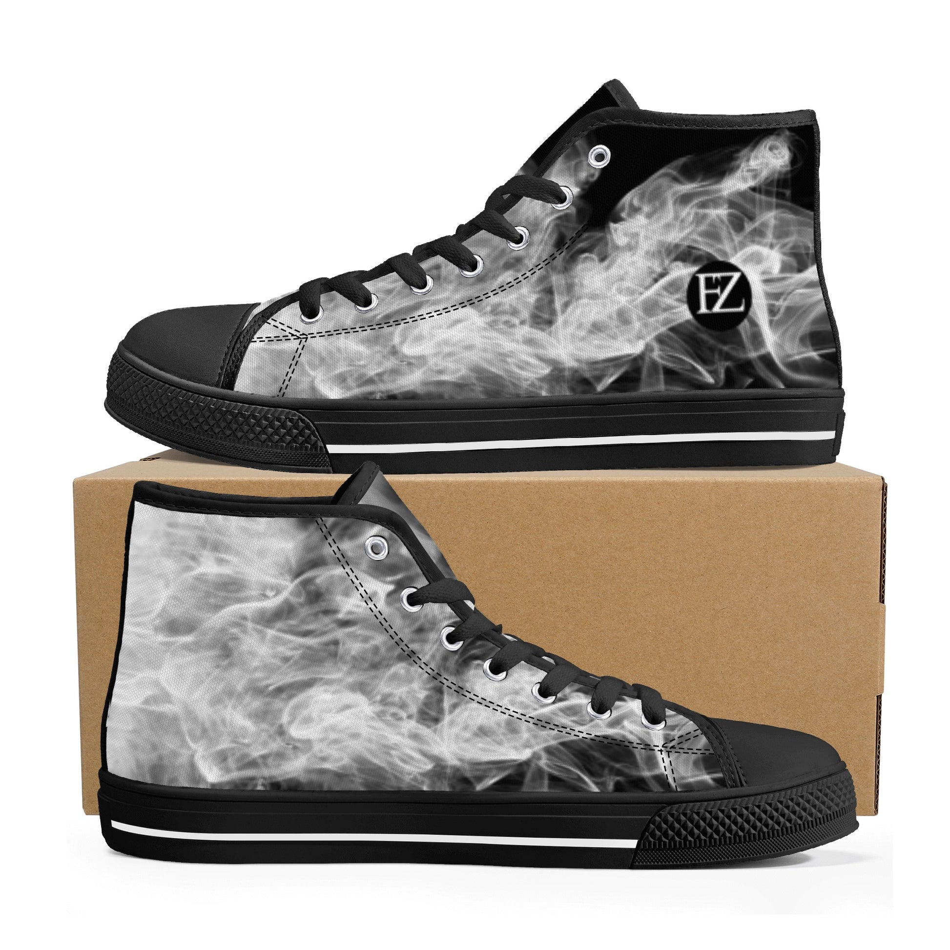 FZ Men's High Top Canvas Shoes - FZwear