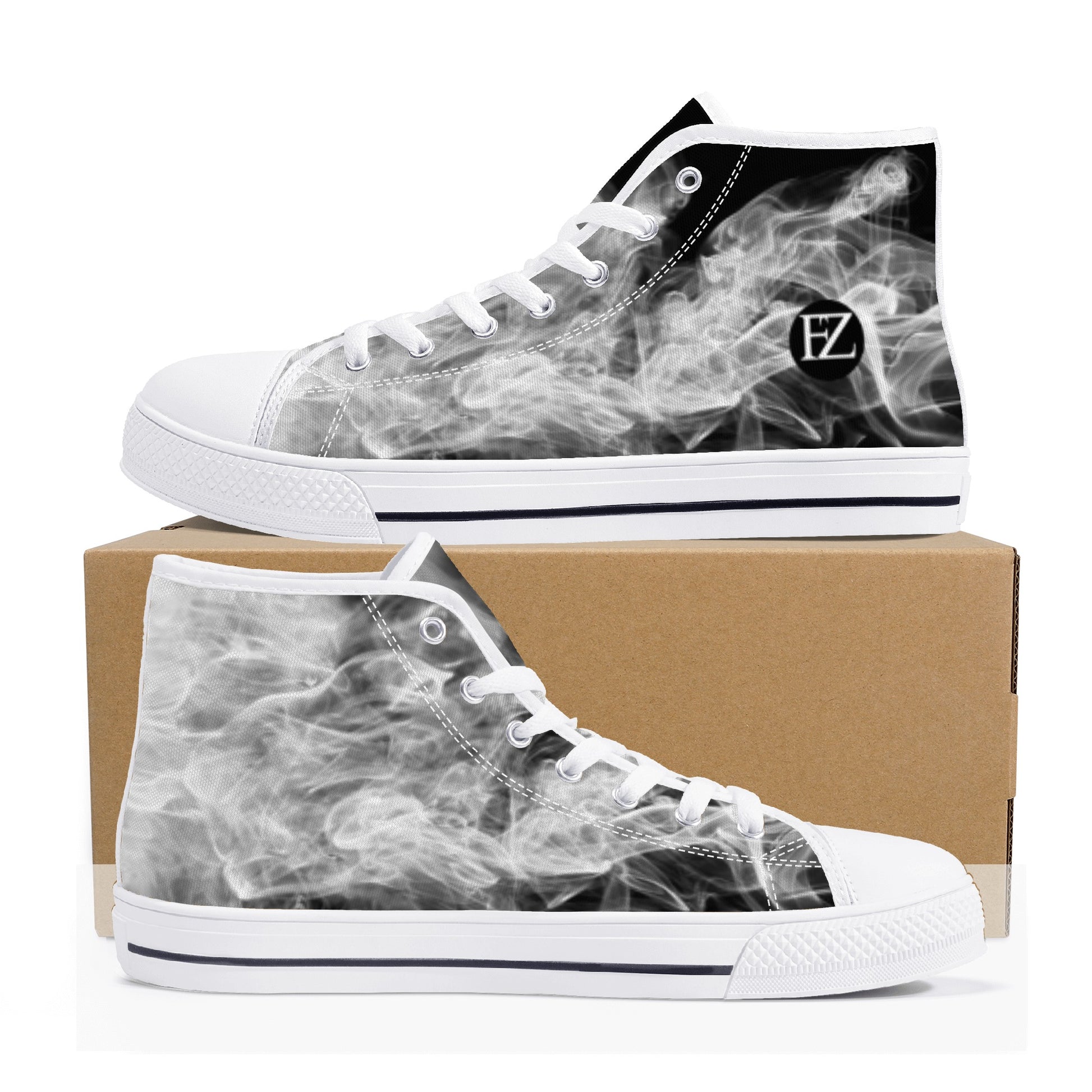 FZ Men's High Top Canvas Shoes - FZwear