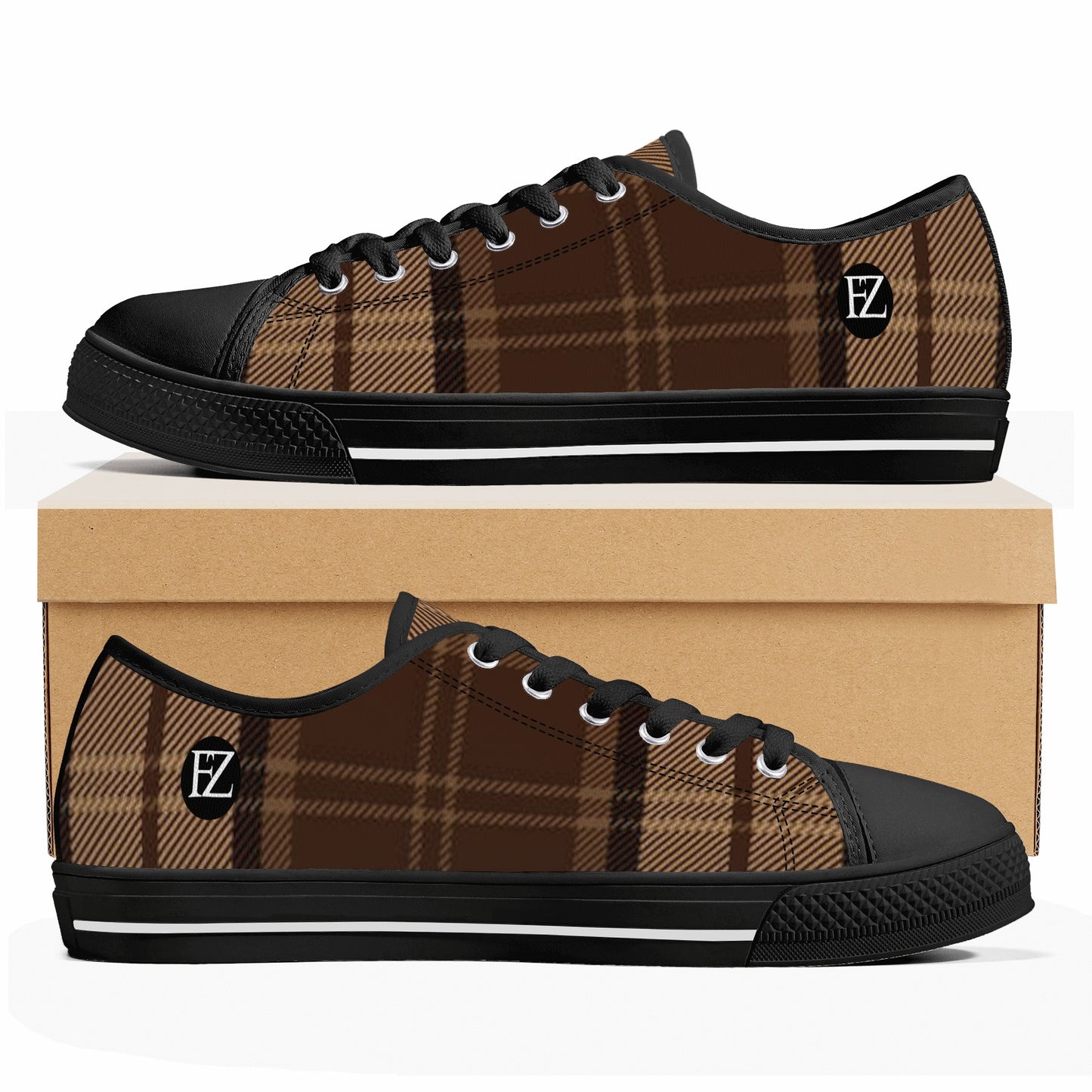 FZ Men's Low Top Canvas Shoes - FZwear