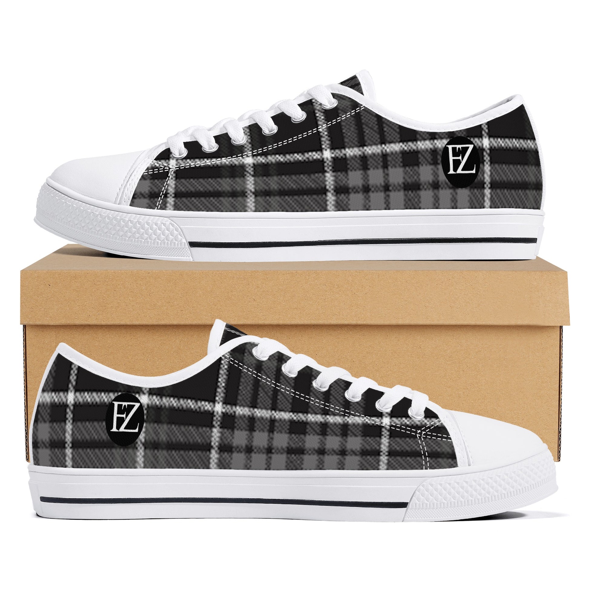 FZ Men's Low Top Canvas Shoes - FZwear