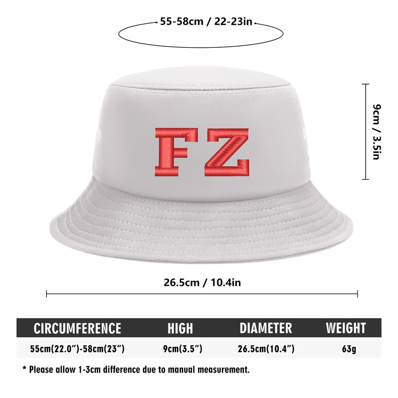 FZ Unisex Embroidered Bucket Hat - FZwear