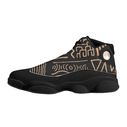 Zapatillas de baloncesto FZ para hombre con suela negra 