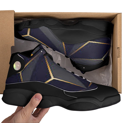 Ανδρικά παπούτσια μπάσκετ με μαύρες σόλες FZ 
