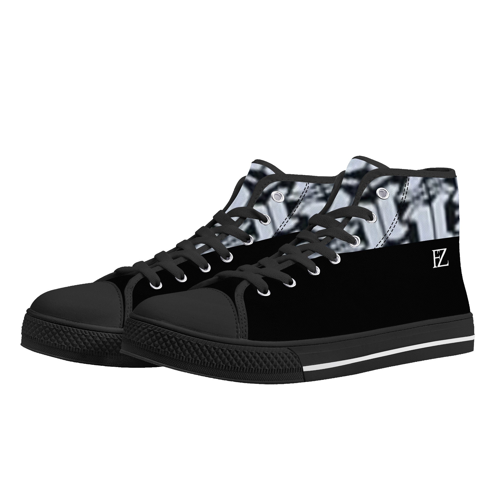 FZ Men's High Top Canvas Shoes - FZwear