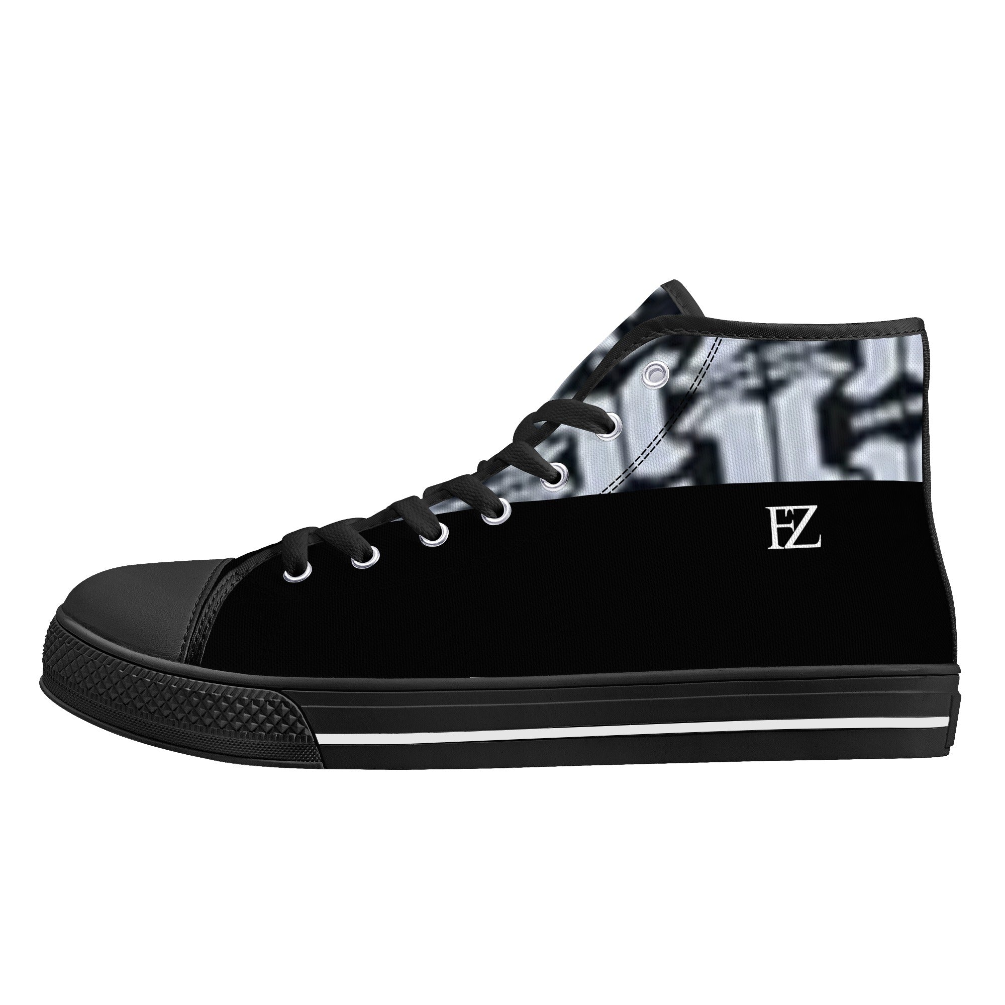 FZ Men's High Top Canvas Shoes - FZwear