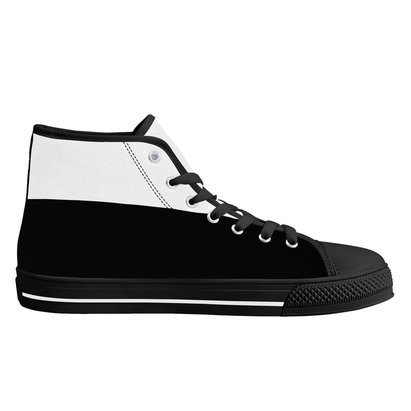 Men's High Top Canvas Shoes - FZwear