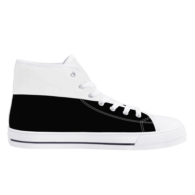 Men's High Top Canvas Shoes - FZwear