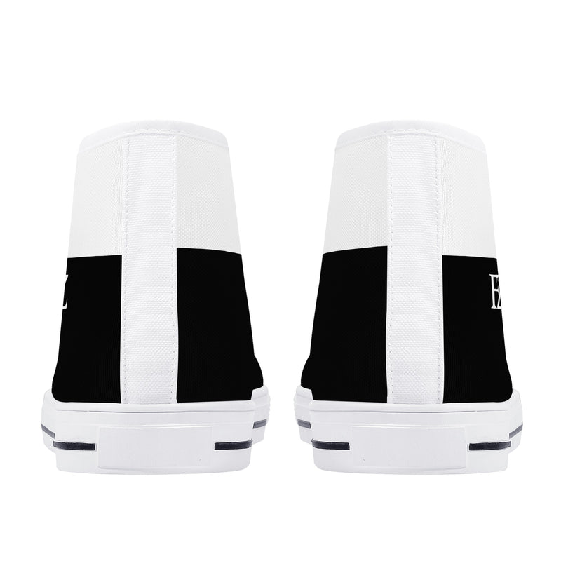 Men's High Top Canvas Shoes - FZwear