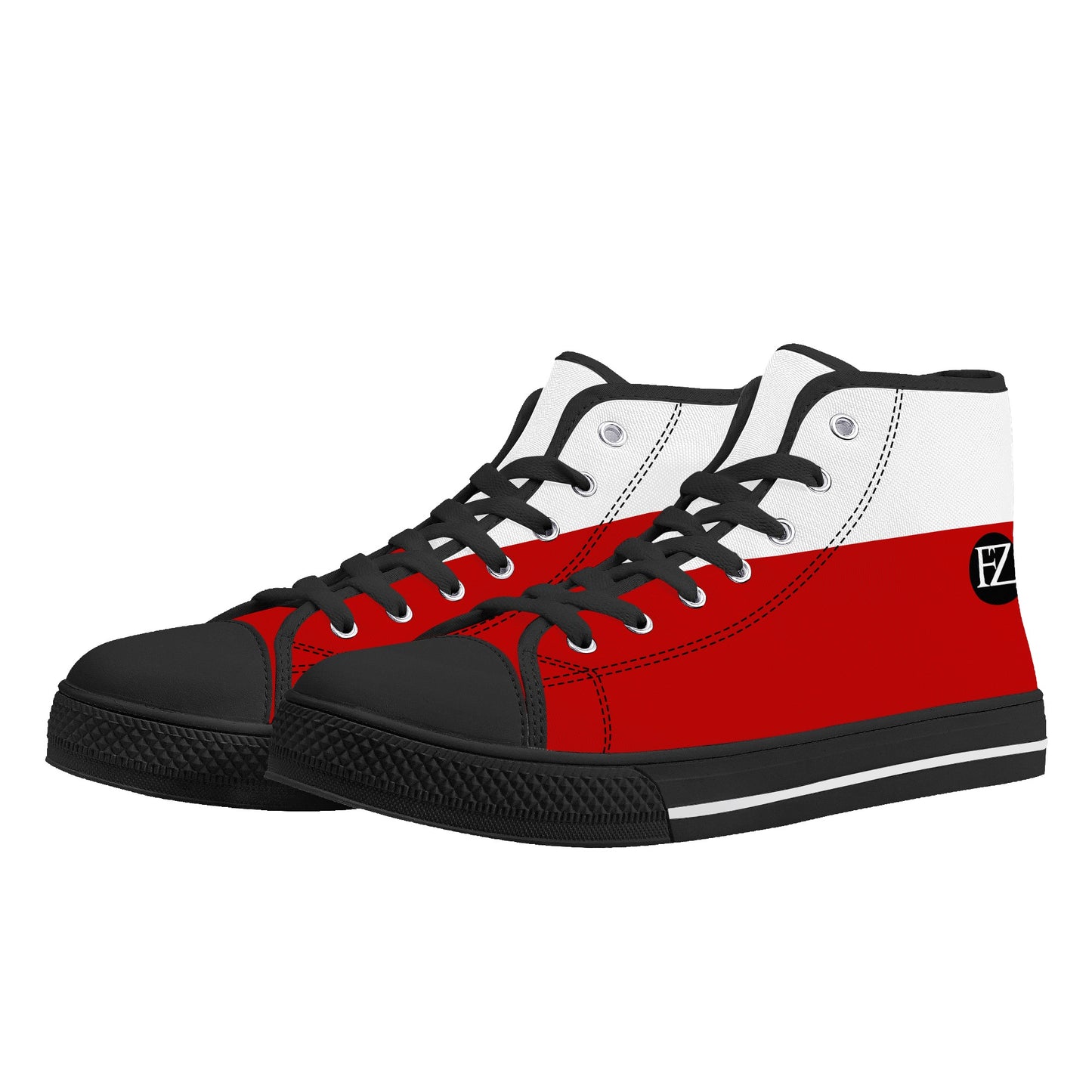 FZ Men's High Top Canvas Shoes - FZwear