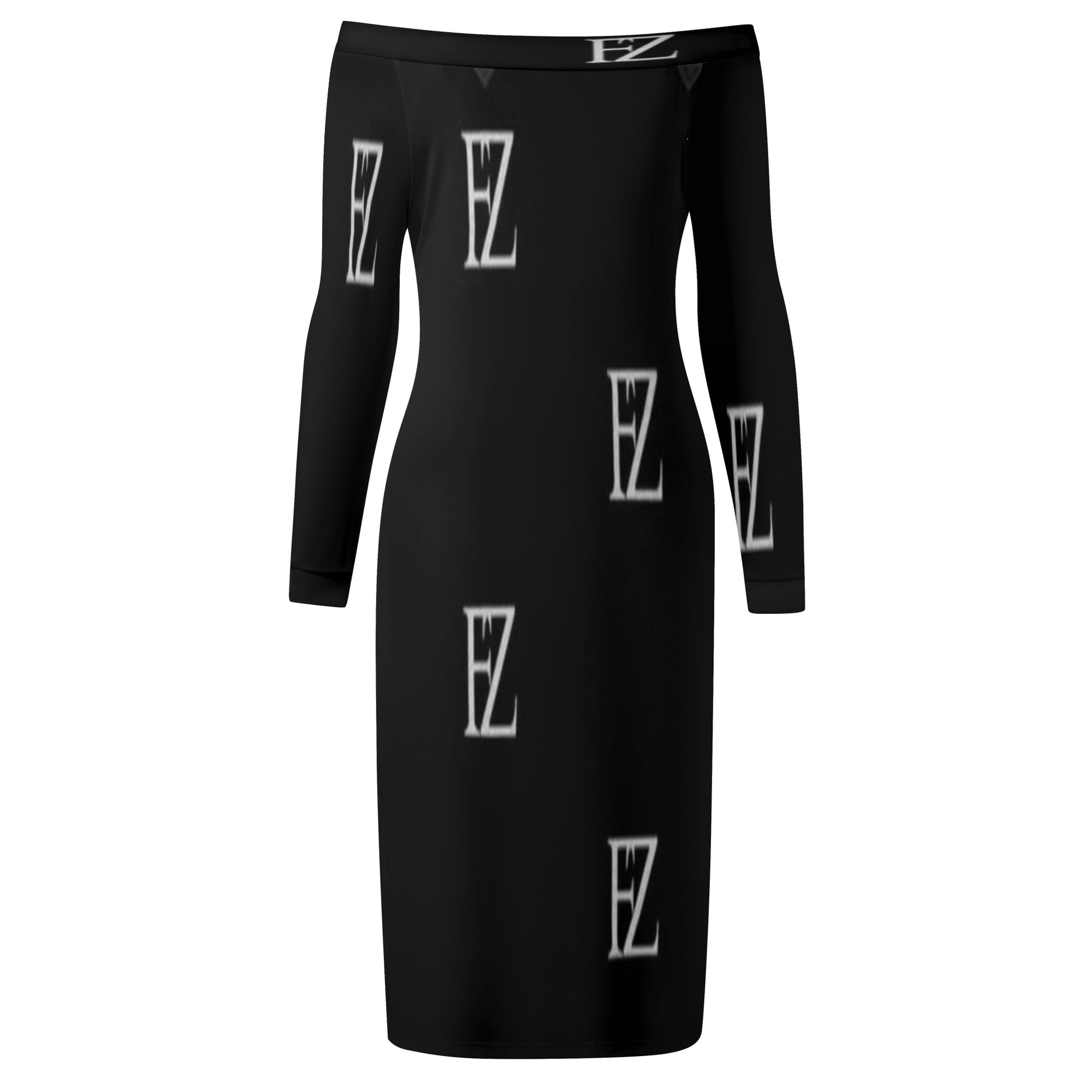 FZ Women's Long Sleeve Off The Shoulder Dress - FZwear