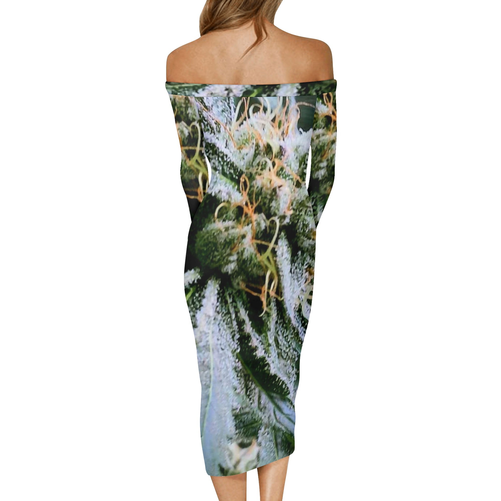 FZ Women's Long Sleeve Off The Shoulder Dress - FZwear