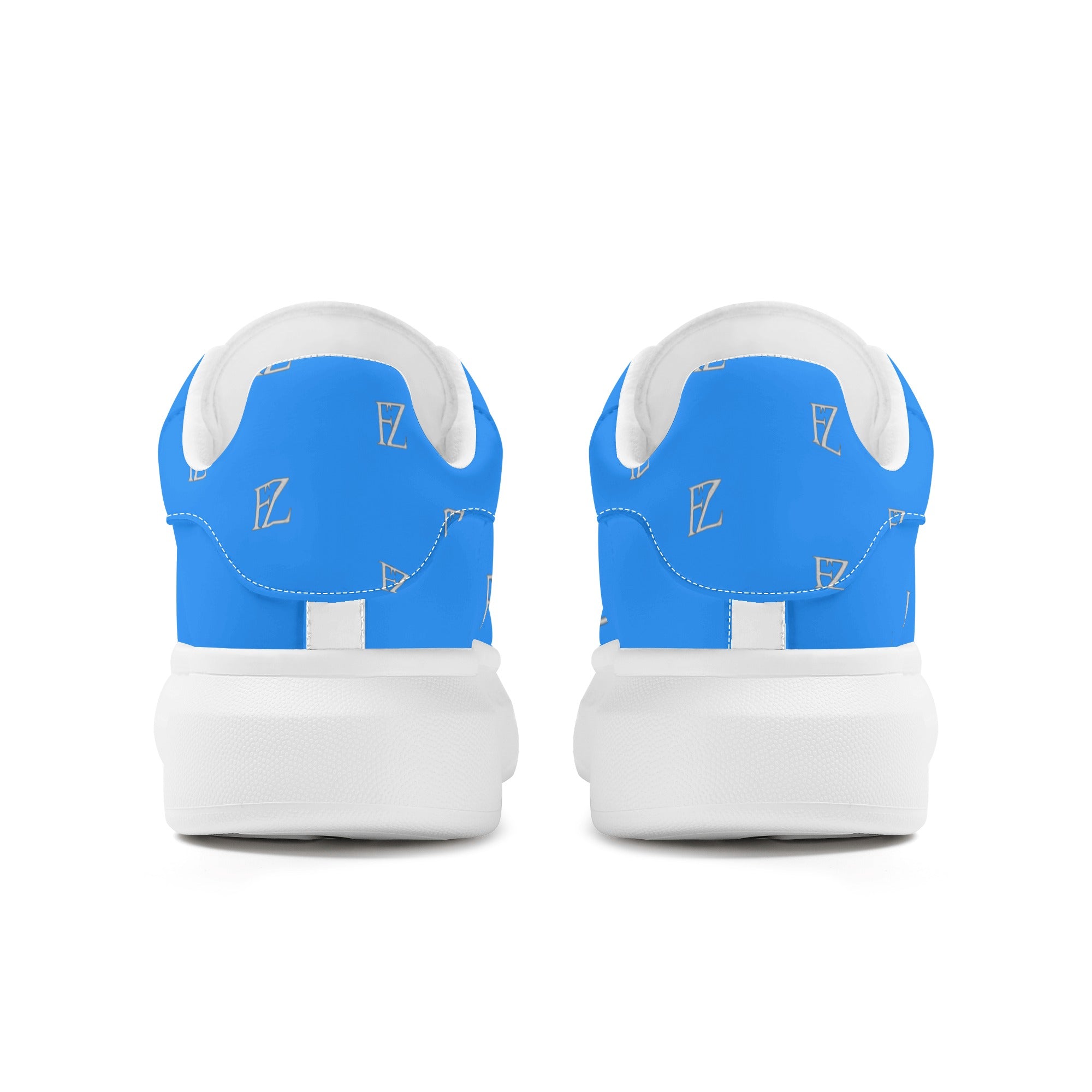 FZ Men's White Tongue Chunky Shoes - FZwear