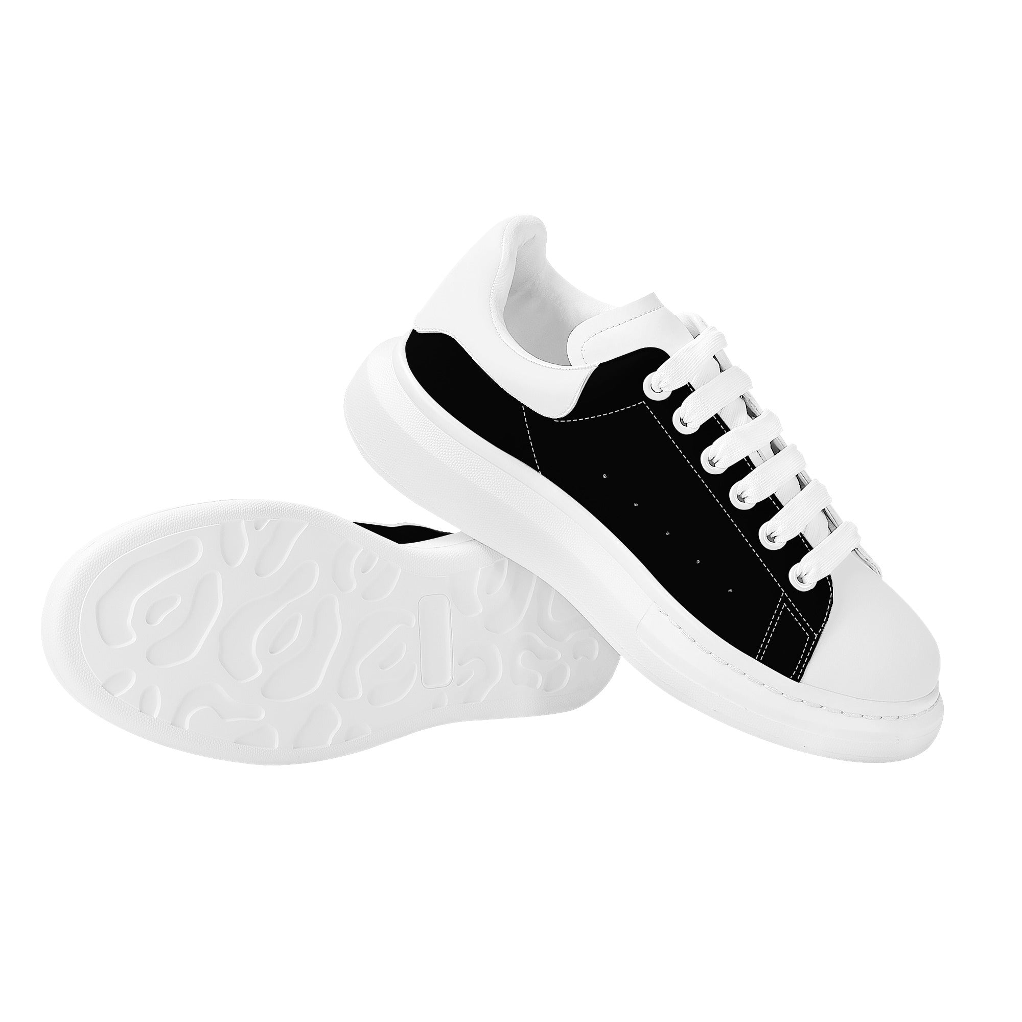 FZ Men's White Tongue Chunky Shoes - FZwear