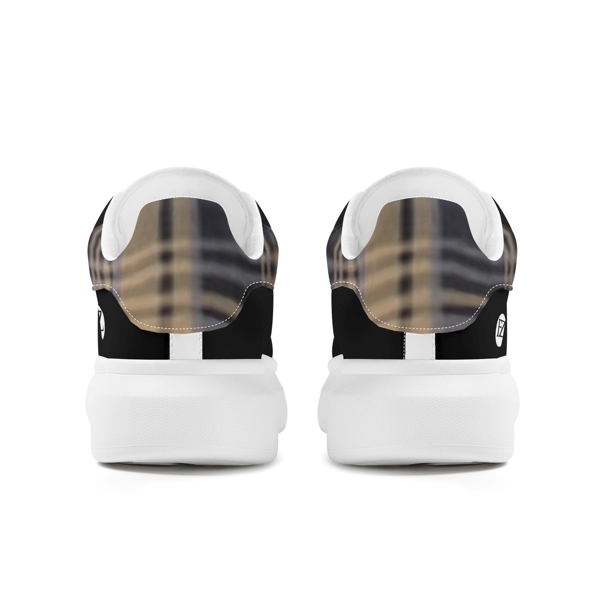 FZ Men's White Tongue Chunky Shoes - FZwear