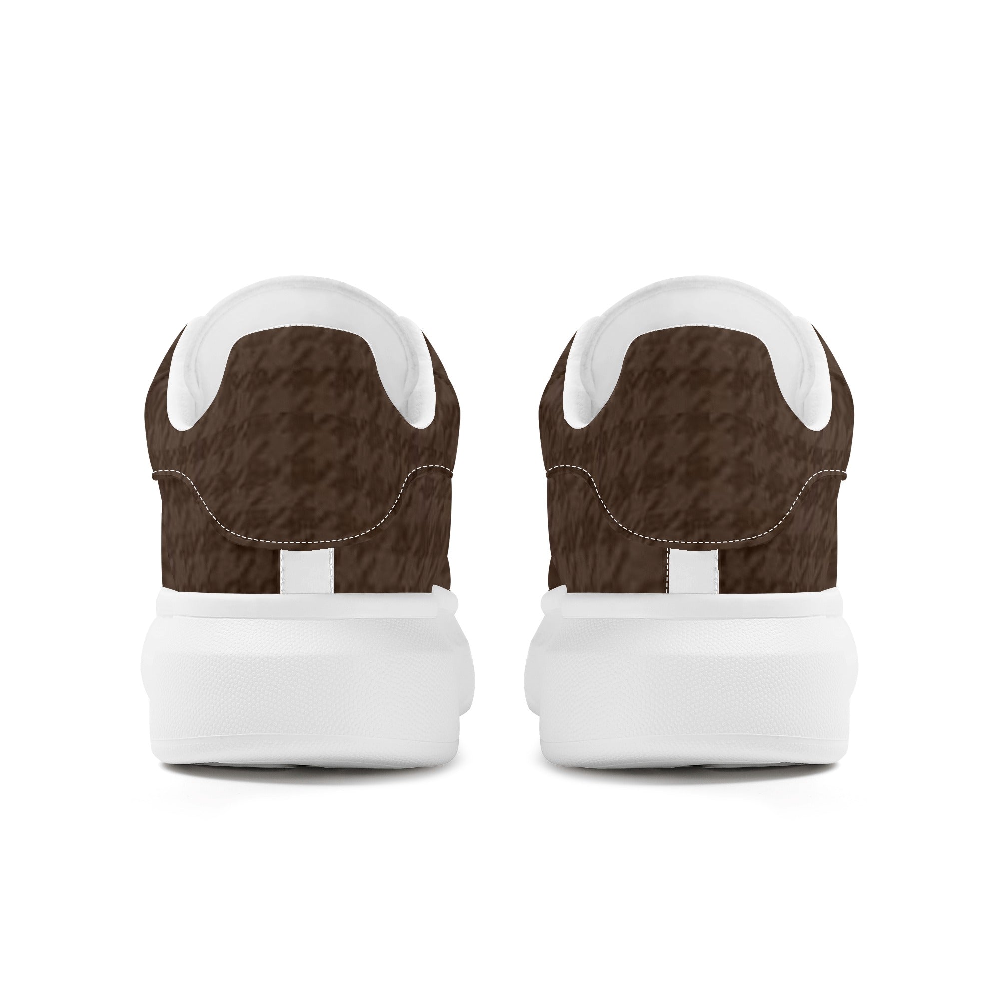 FZ Men's White Tongue Chunky Shoes - FZwear