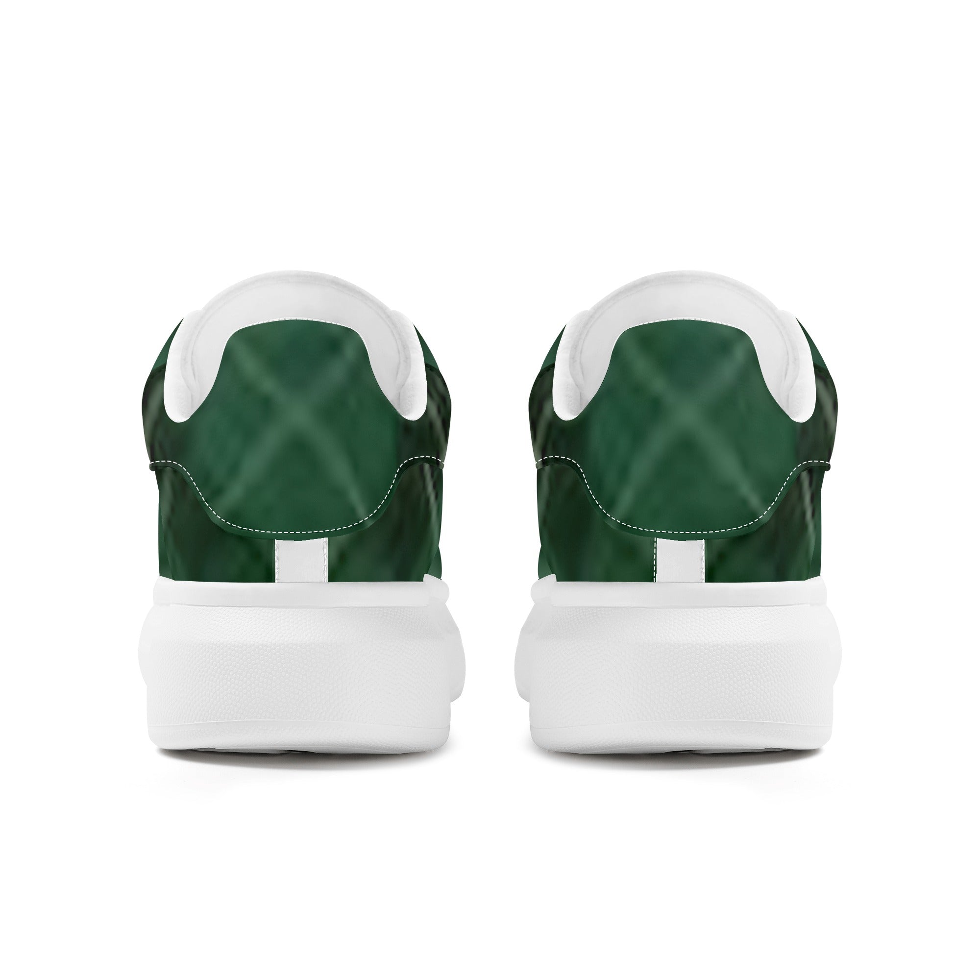 FZ Women's White Tongue Low Top Chunky Shoes - FZwear