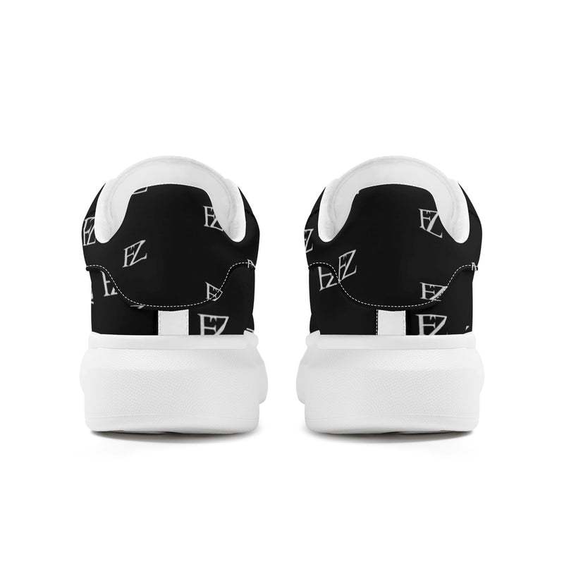 FZ Women's White Tongue Low Top Chunky Shoes - FZwear