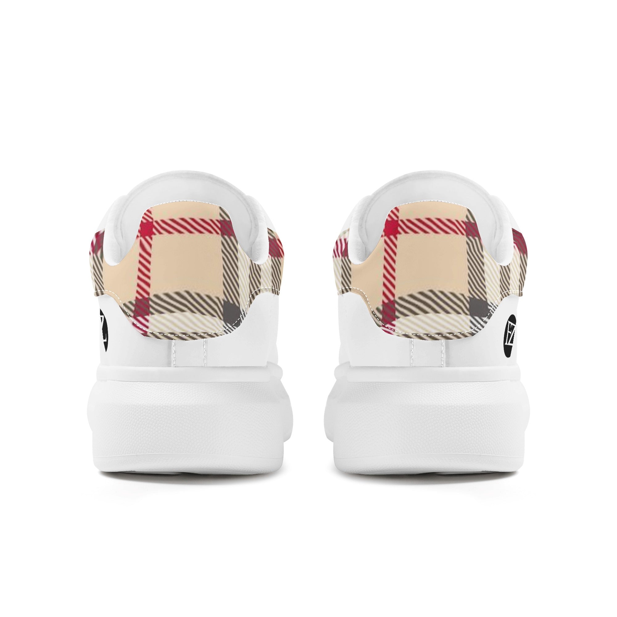 FZ Men's White Tongue Chunky Shoes - FZwear