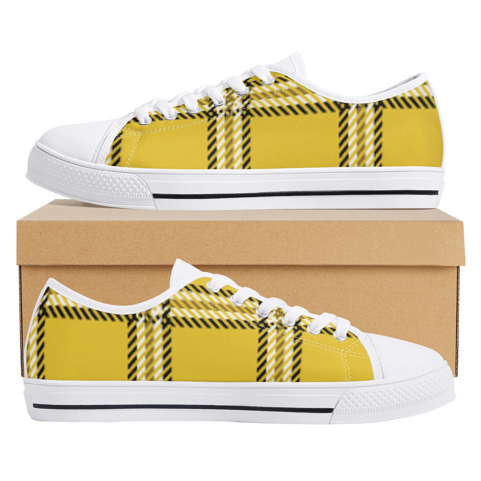 FZ Women's Lightweight White Tongue Canvas Shoes - FZwear