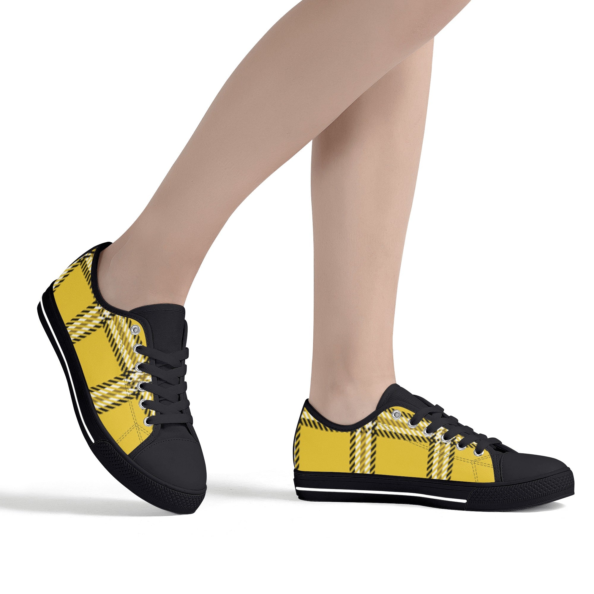 FZ Women's Lightweight White Tongue Canvas Shoes - FZwear