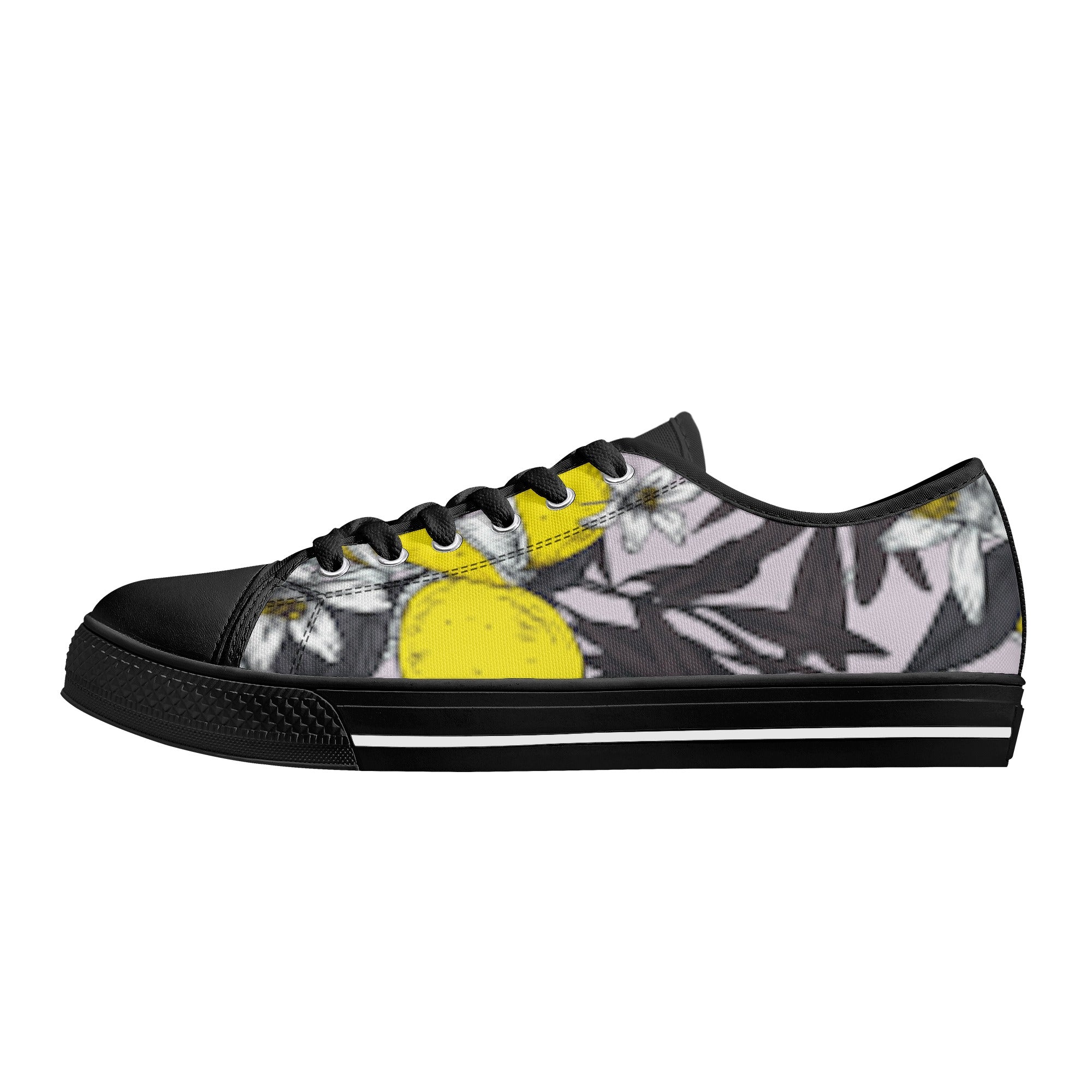 FZ Women's Lightweight White Tongue Canvas Shoes - FZwear