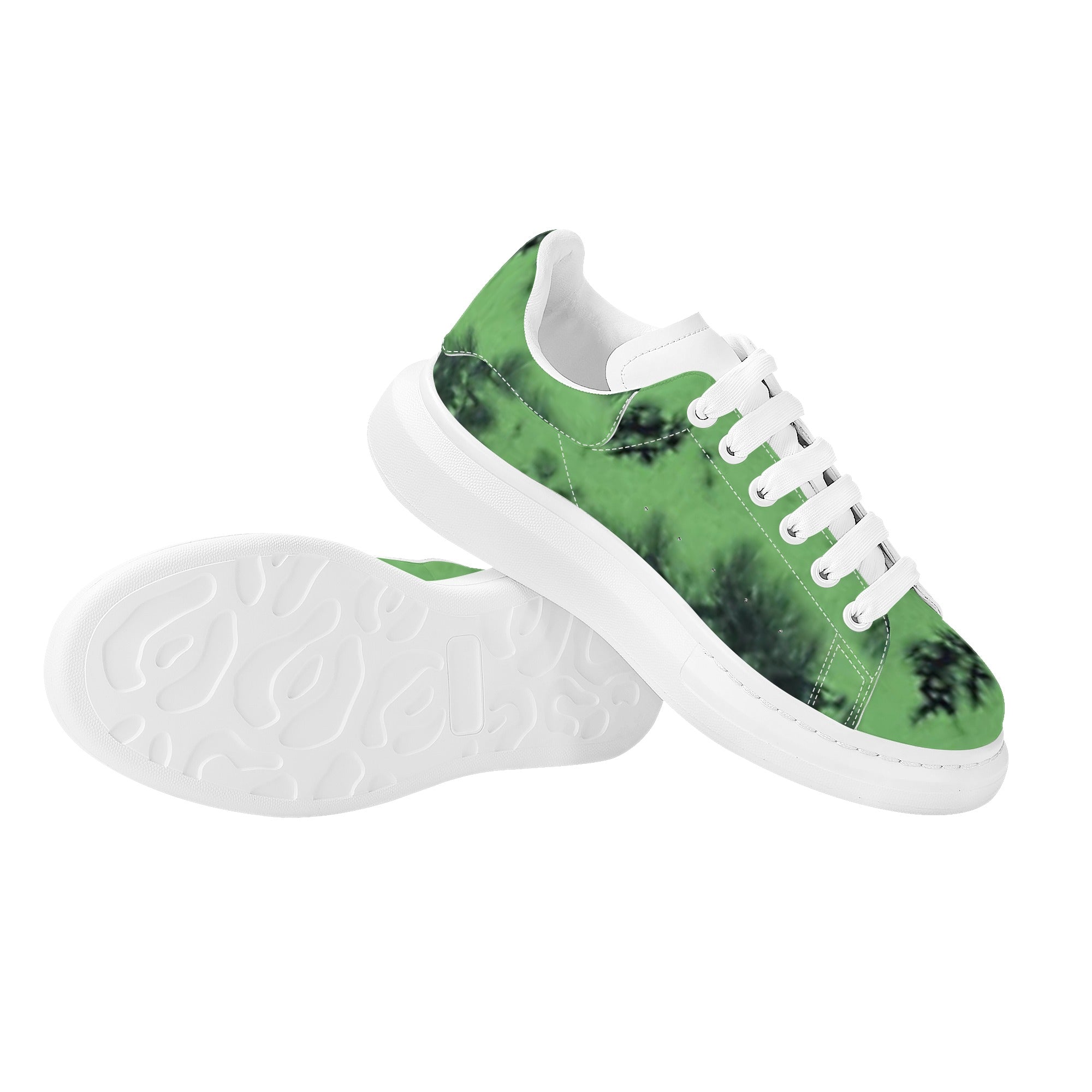 FZ Men's White Tongue Chunky Shoes - FZwear