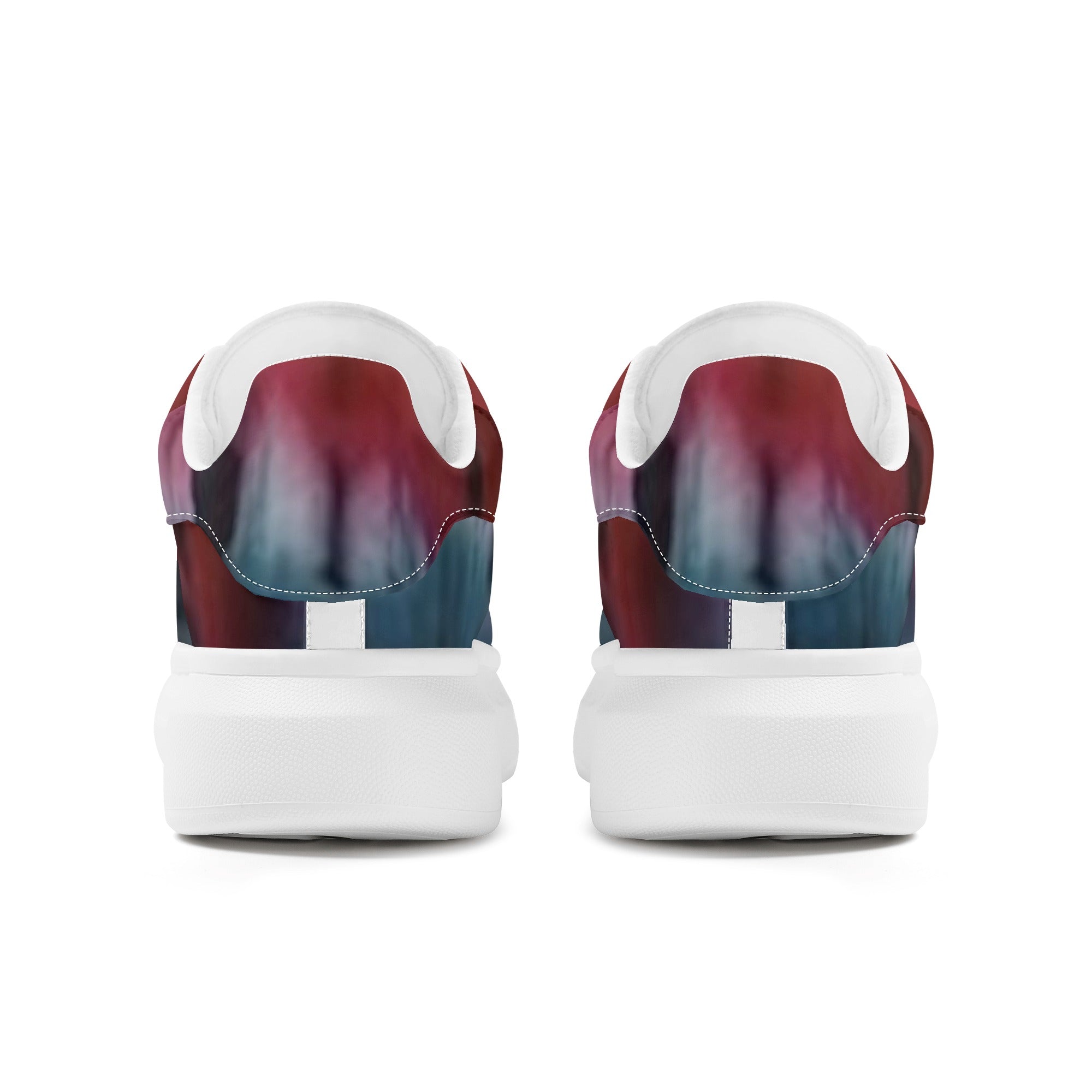 Men's White Tongue Chunky Shoes - FZwear