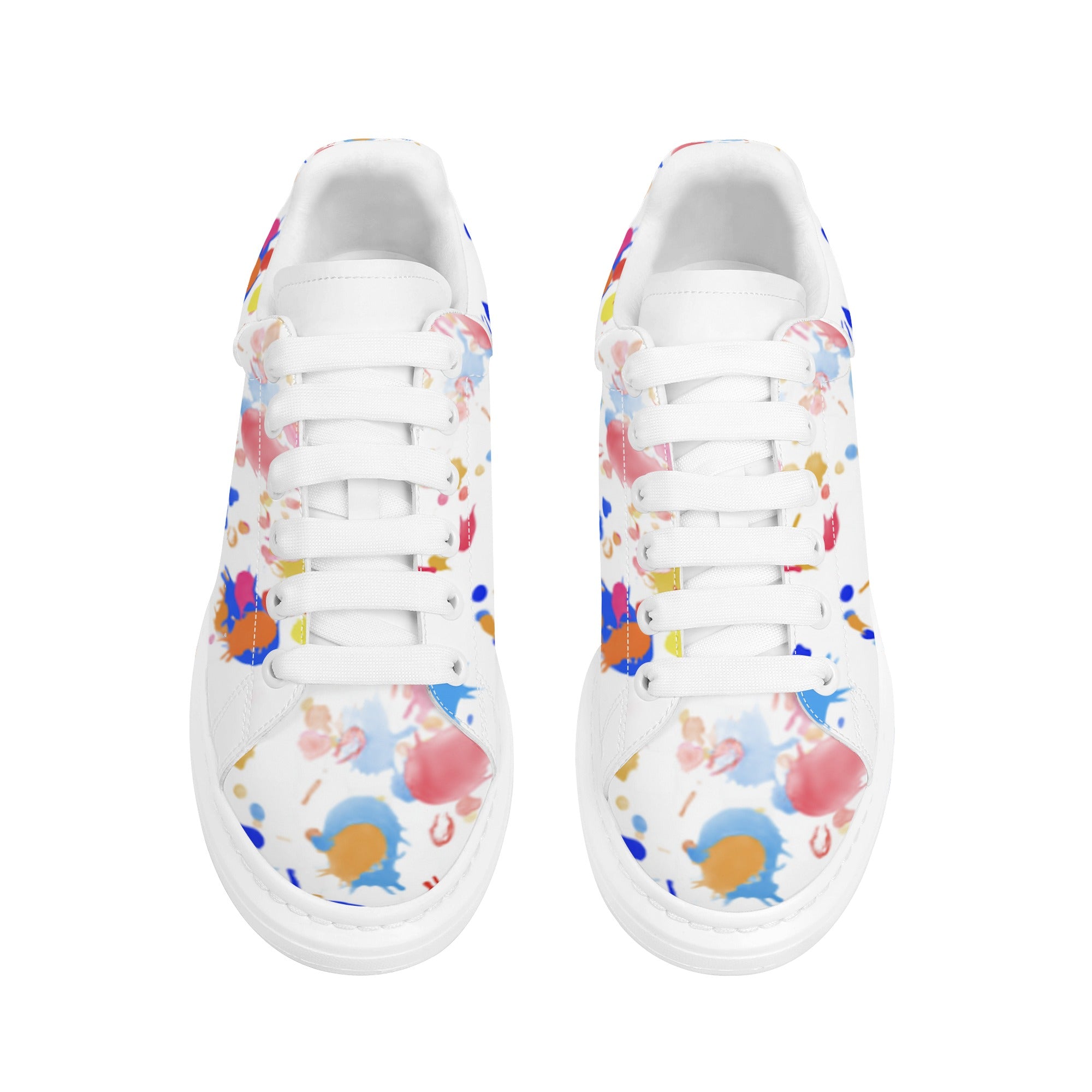 FZ Mens White Tongue Chunky Shoes - FZwear