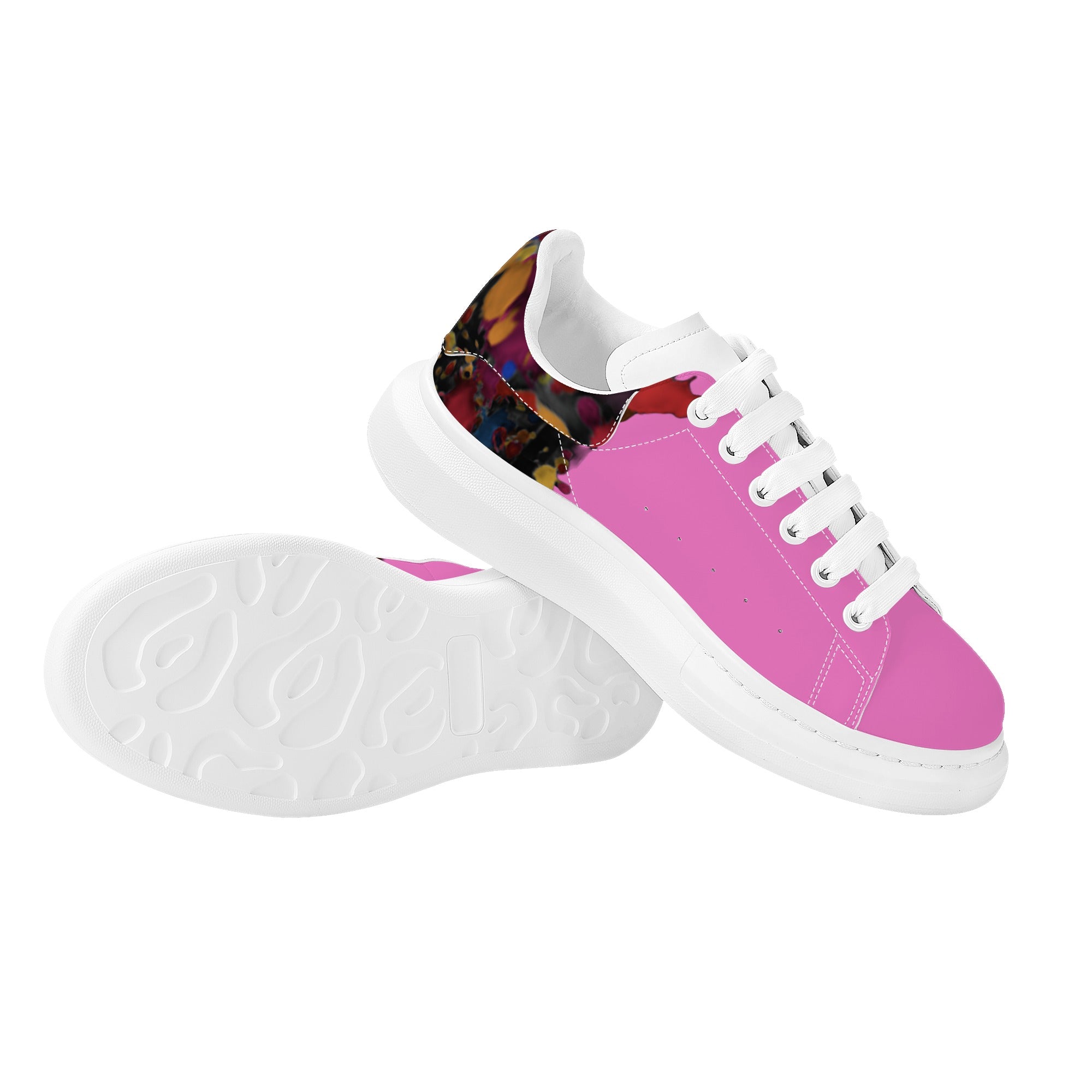 FZ Mens White Tongue Chunky Shoes - FZwear