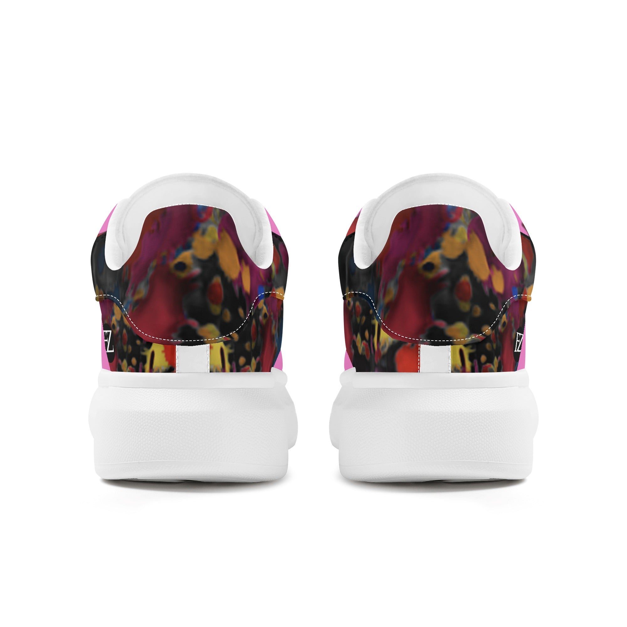 FZ Mens White Tongue Chunky Shoes - FZwear