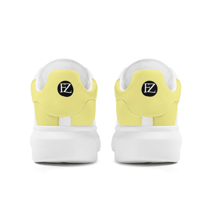 FZ Mens White Tongue Chunky Shoes - FZwear