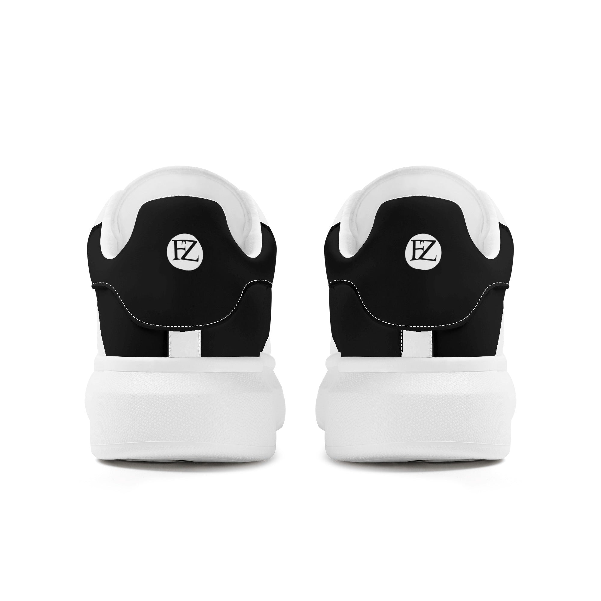 FZ Mens White Tongue Chunky Shoes - FZwear
