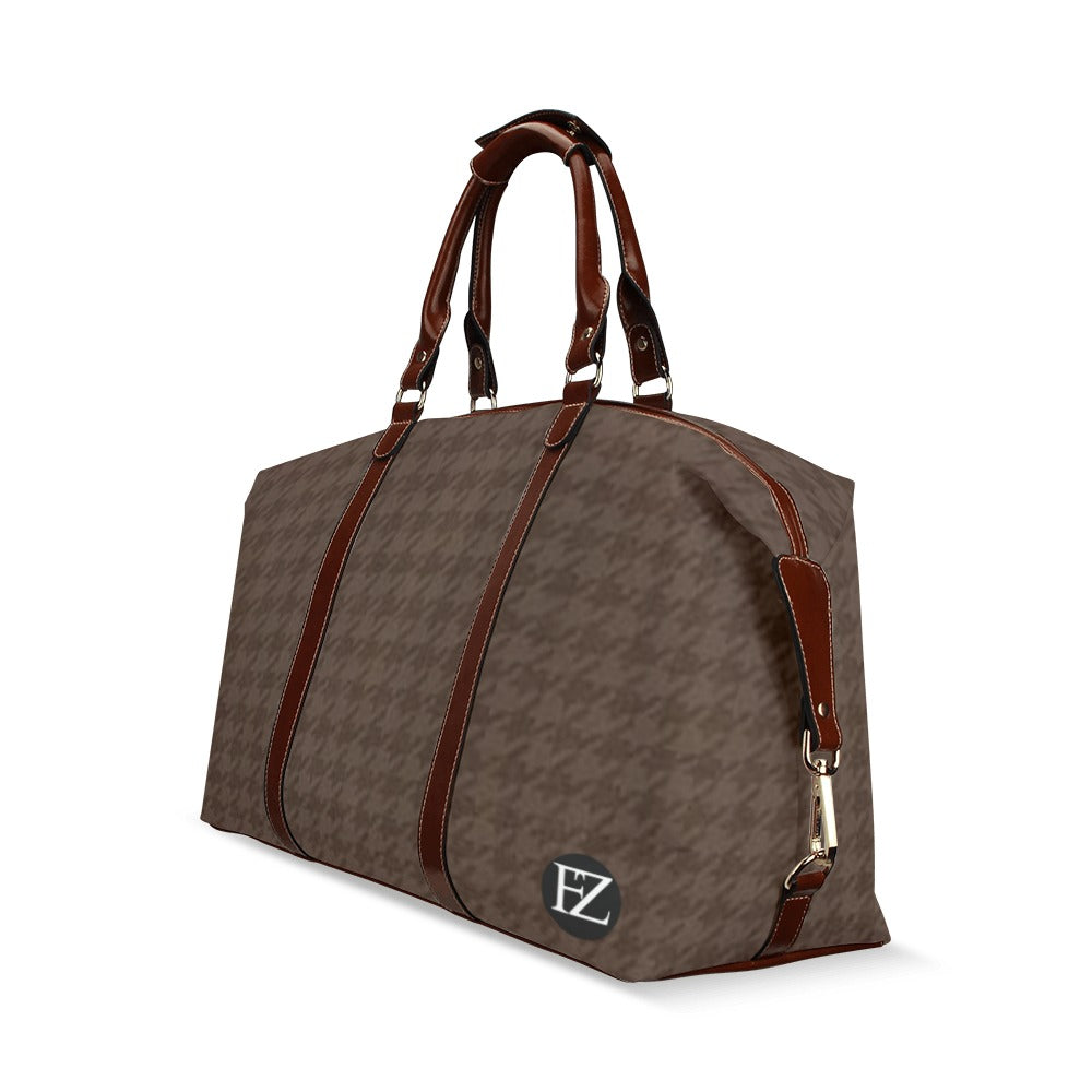 fz plaid travel bag flight bag(model 1643)
