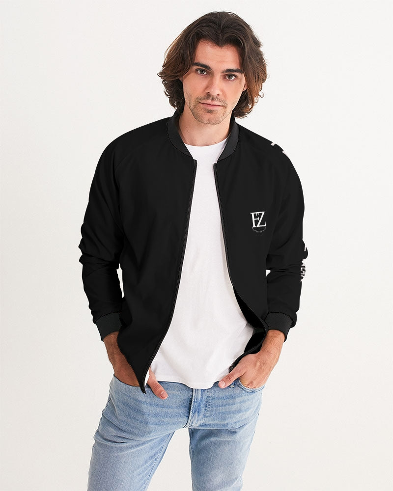 black flite men's bomber jacket