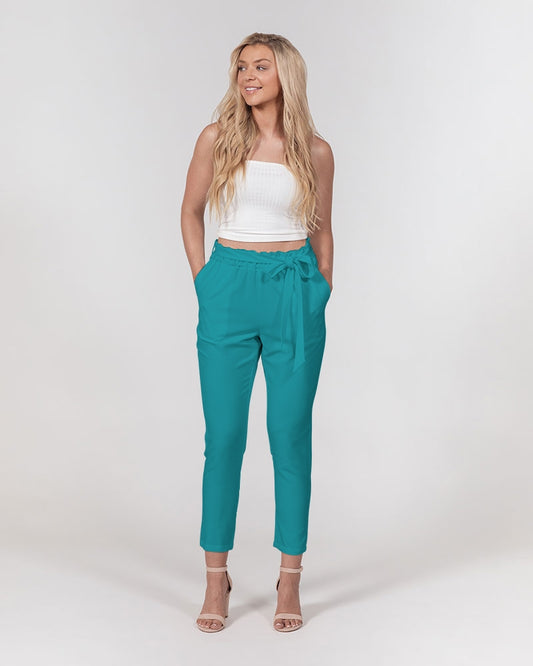 fz blue zone women's belted tapered pants