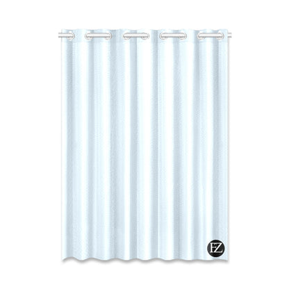 fz window curtain one size / fz room curtains - sky blue window curtain 52" x 72" (one piece)
