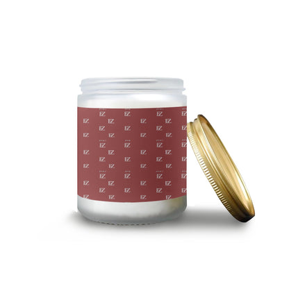 fz cented candles - burgundy custom scented candle (made in queen)